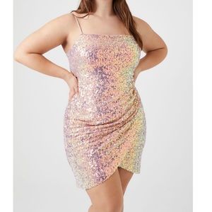 Forever 21 Plus Sequin Dress NWT